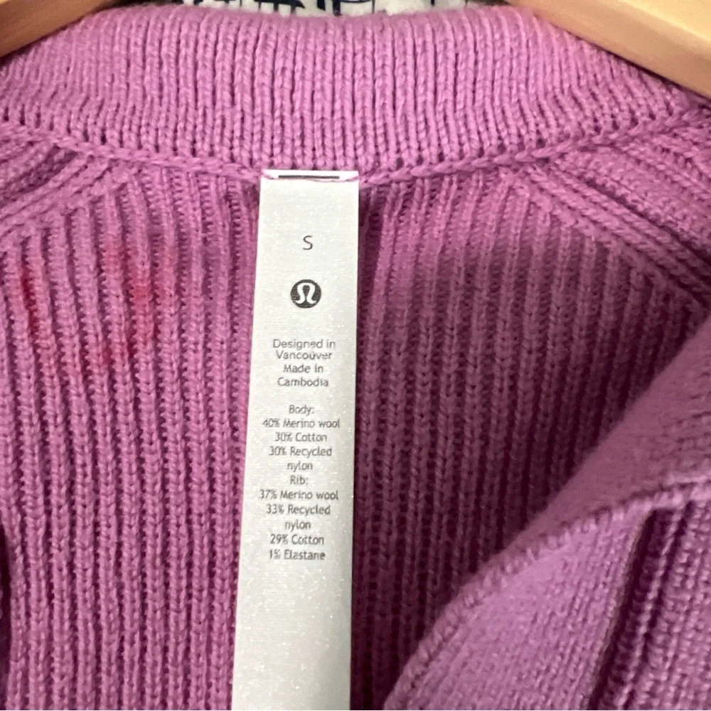 Lululemon Collared Merino Wool-Blend Sweater